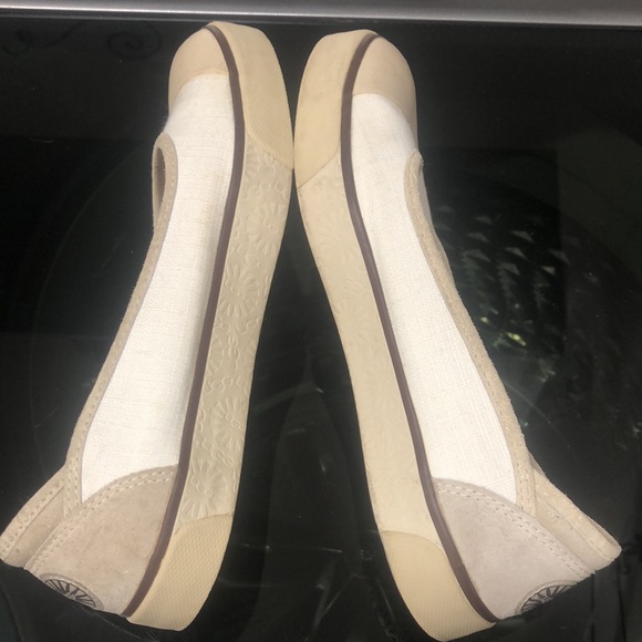 UGG canvas slip on flats size 8 - Picture 2 of 10